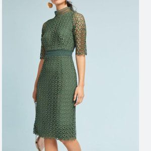 Shoshanna Laila Lace Midi Dress from Anthropologie